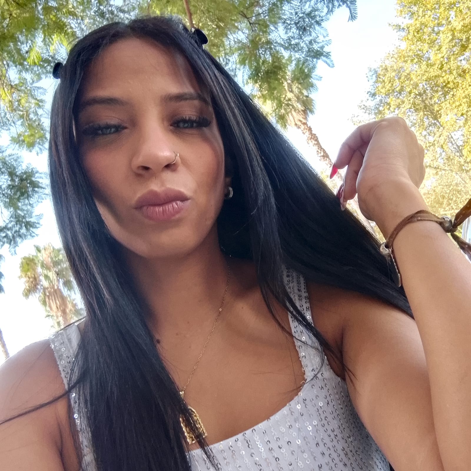 Morenaza espectacular mujer